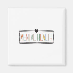 Hälsoproblem Brain Sjukdom Mental Health Awaren Magnet