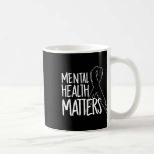 Hälsoproblem design Självmord för att öka medveten Kaffemugg