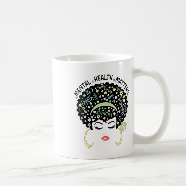 Hälsoproblem Förmedling om psykisk hälsa Kvinnor F Kaffemugg (Höger)