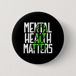 Hälsoproblem Kamp mot tigma Mental Health Awarene Knapp