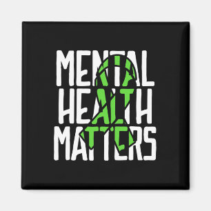 Hälsoproblem Kamp mot tigma Mental Health Awarene Magnet
