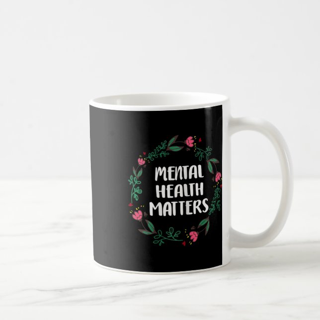 Hälsoproblem Medvetenhet Förebyggande av självmord Kaffemugg (Höger)