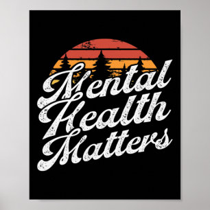 Hälsoproblem - Medvetenhet om Brain Sjukdom Poster