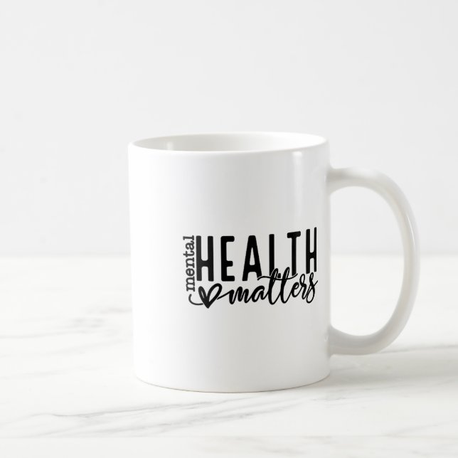 Hälsoproblem Retro Human Brain Sjukdom Awarenes Kaffemugg (Höger)