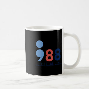 Hälsoproblem Semicolon Suicide Hotline Preventi Kaffemugg