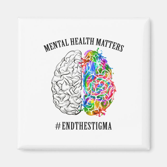 Hälsoproblem Stigma 1 Magnet (Framsidan)