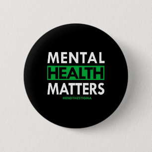 Hälsoproblem Stigma-medvetenheten upphör Knapp
