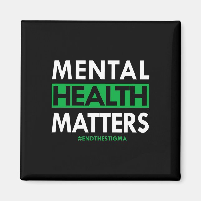 Hälsoproblem Stigma-medvetenheten upphör Magnet (Framsidan)