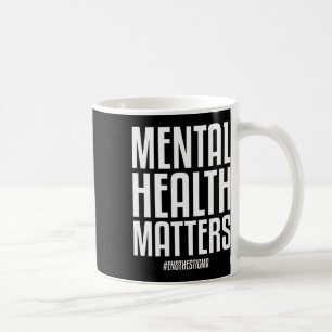 Hälsoproblem Stigma Mental Health Medveten Kaffemugg