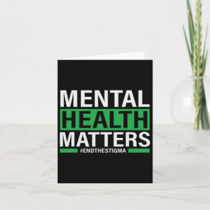 Hälsoproblem Stigma Mental Health Medveten Kort