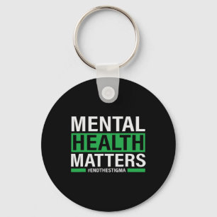Hälsoproblem Stigma Mental Health Medveten Nyckelring