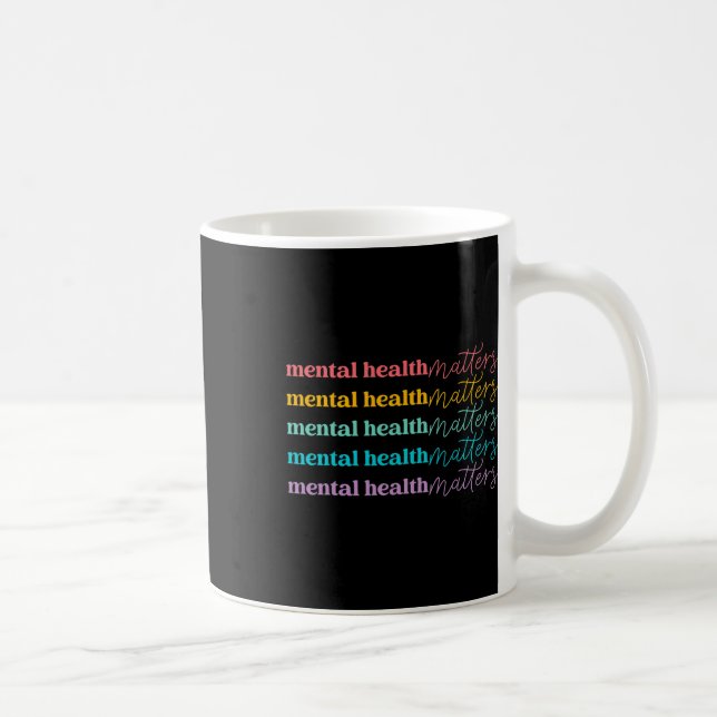 Hälsoproblem Var typ av självvård Mental Awareness Kaffemugg (Höger)