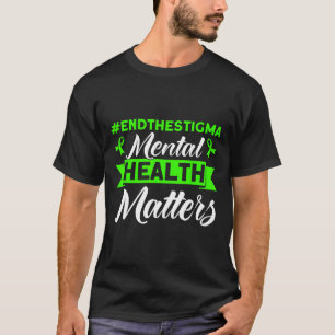 Hälsoproblem vid psykisk hälsa Psykisk hälsa Aware T Shirt