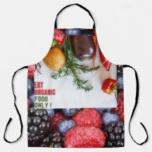 Hälsosam kosthållning - "ÄT ENDAST ORGANISKA LIVSM