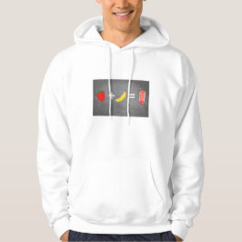 Hälsosam livsstil hoodie