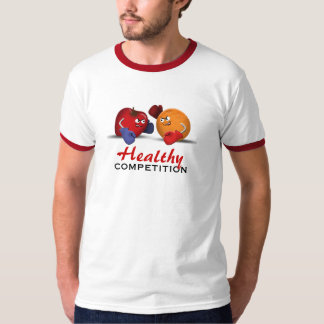 Hälsosam tävling Boxing Fruit T-shirt