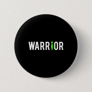 Hälsoseminarium - Colon Warrior Design Gift för su Knapp