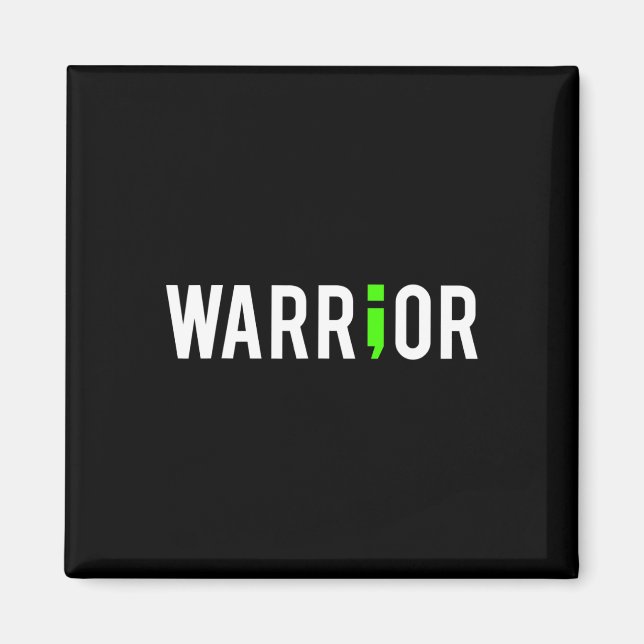 Hälsoseminarium - Colon Warrior Design Gift för su Magnet (Framsidan)