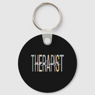 Hälsoterapi Boho Mental Health Therapy Nyckelring