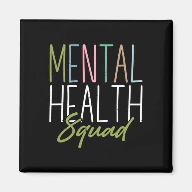 Hälsotorget - ökad medvetenhet om psykisk hälsa magnet (Framsidan)