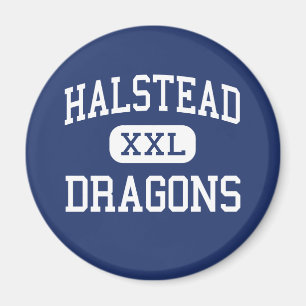 Halstead - drakar - högstadium - Halstead Kansas Magnet