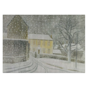 Halstead Road i Snö (av Eric Ravilious)