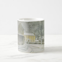 Halstead Road i Snö (av Eric Ravilious) Kaffemugg