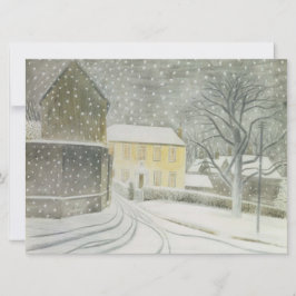 Halstead Road i Snö (av Eric Ravilious) Kort