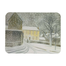 Halstead Road i Snö (av Eric Ravilious) Magnet