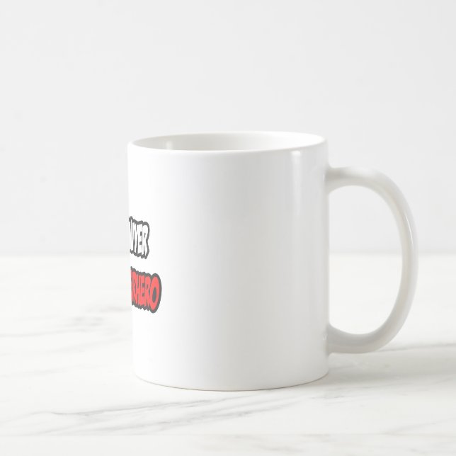 Halv advokat...Halv superhjälte Kaffemugg (Höger)