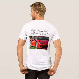 Halv ärm anpassad Ferrari T-shirt