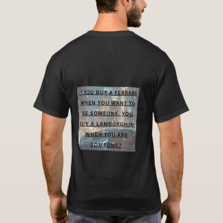 Halv ärm anpassad Lamborghini T-shirt