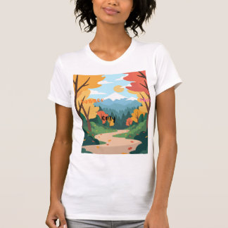 Halv ärmad dam t-shirt
