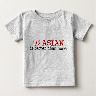 Halv asiatisk t-shirt