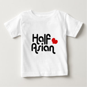 Halv asiatisk t-shirt