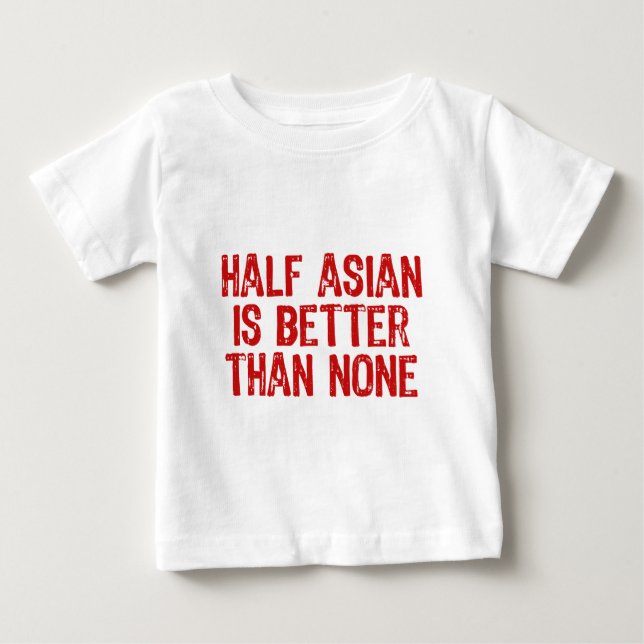 Halv asiatisk tee shirt (Framsida)