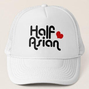 Halv asiatisk truckerkeps