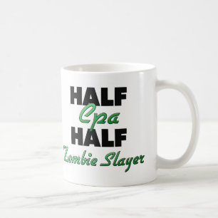 Halv Cpa halv ZombieSlayer Kaffemugg