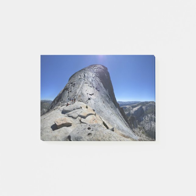 Halv dom från kabelbasen - Yosemite Post-it Block (Framsida)