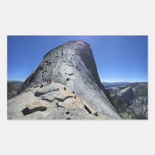 Halv dom från kabelbasen - Yosemite Rektangulärt Klistermärke