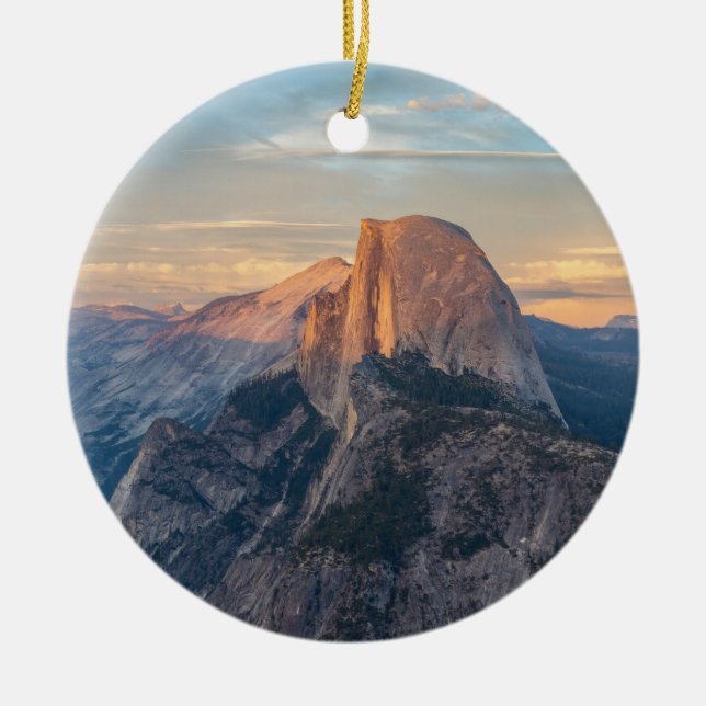 Halv Dome Yosemite nationalpark Julgransprydnad Keramik (Framsidan)