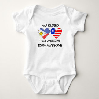 Halv filippinsk halv amerikan tee shirt