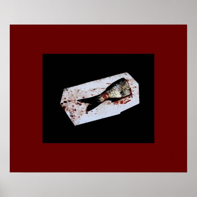 Halv fisk poster (Framsidan)