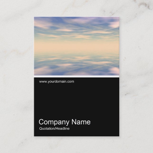 Halv&foto 0202 - Reflektioner II Visitkort (Framsida)