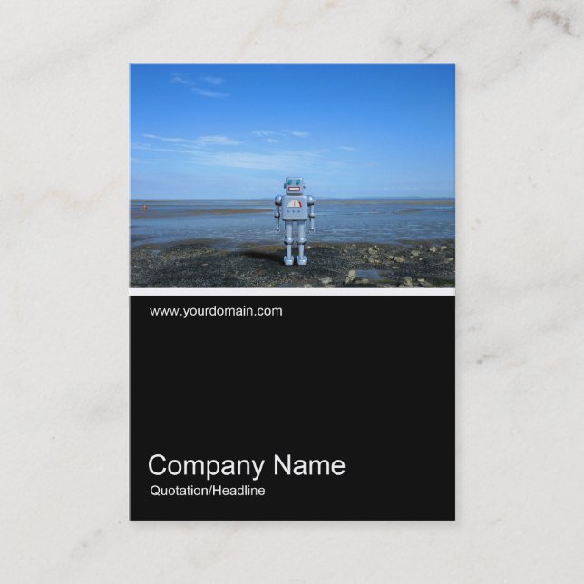 Halv&foto 0229 - bredvid havet visitkort (Framsida)