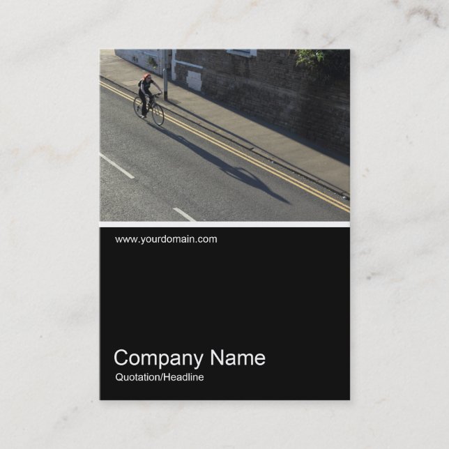 Halv&foto 0338 - cykling visitkort (Framsida)