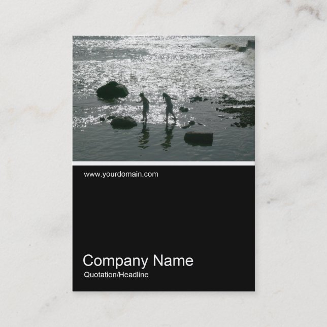 Halv&foto 060 - Stepping Stones Visitkort (Framsida)