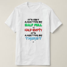 Halv fullt mot halv tom