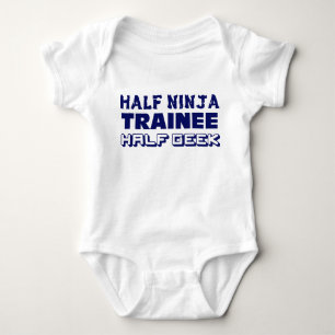 Halv Geek för halv Ninja deltagare i utbildning Tee
