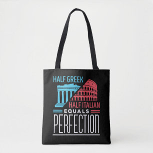 Halv grek halv italienare, lika perfektion tygkasse